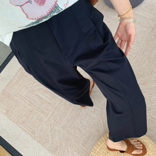 遮肉显瘦香蕉裤！九分休闲弯刀裤
