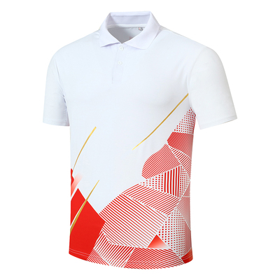 中国队短袖男女跑步速干T恤