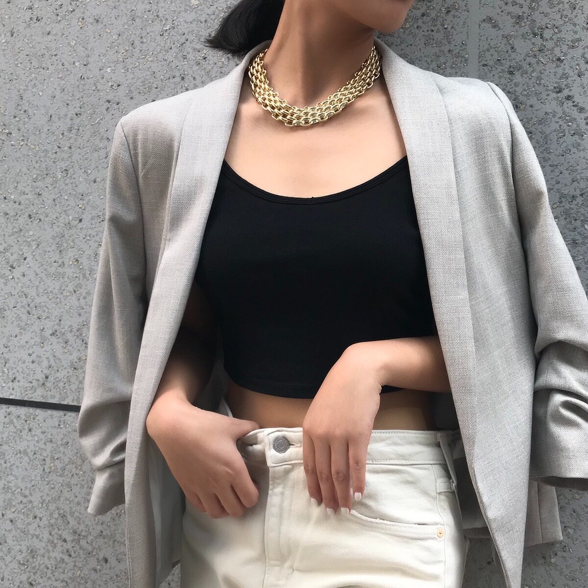 精美饰品包邮个性夸张女粗链条