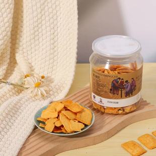 浙江老字号吴合兴永康特产罐装手工脆锅巴网红零食罐装小吃
