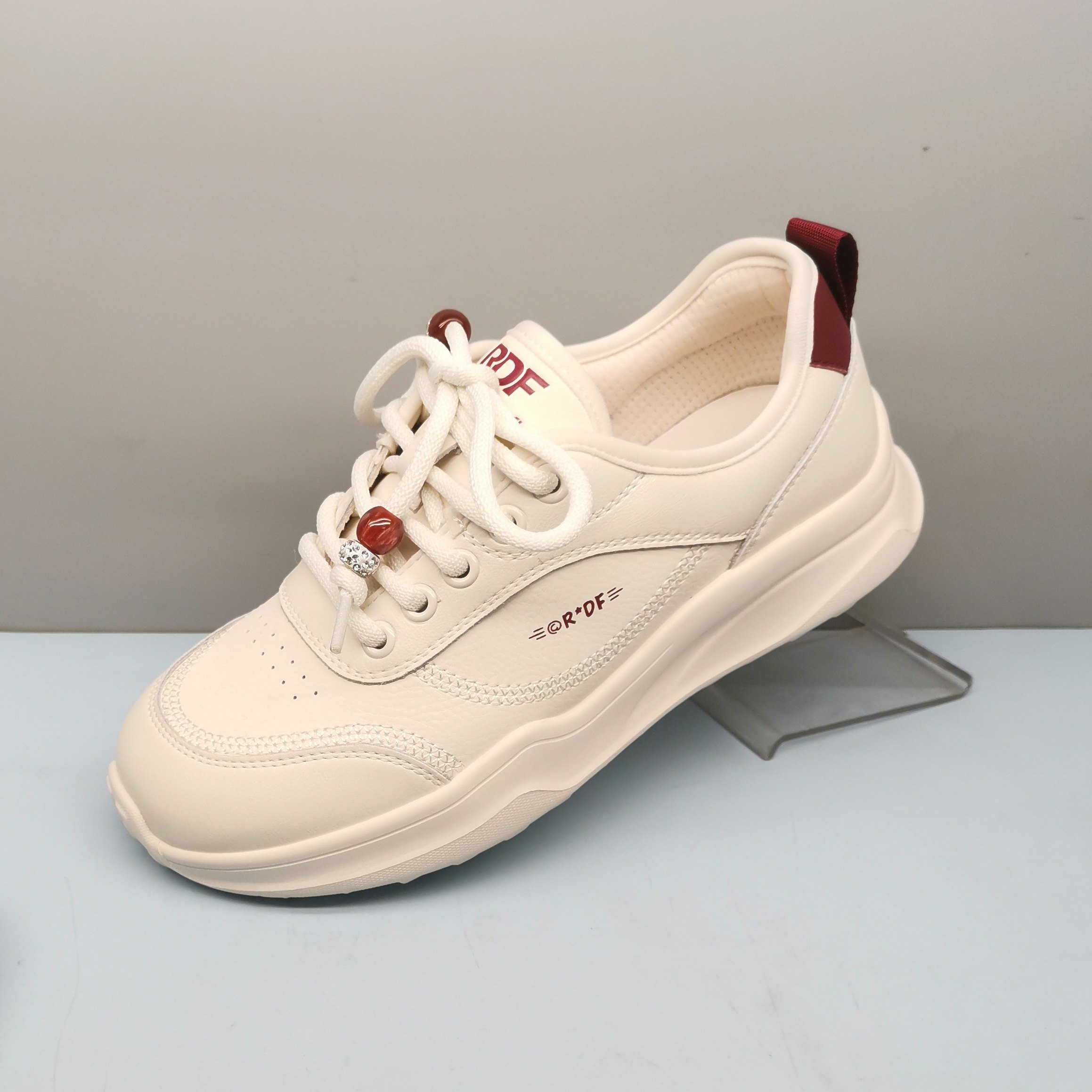 红蜻蜓小白鞋女春季新款MBC71507012时尚运动休闲厚底健步鞋男单,女鞋,时尚休闲鞋,淘宝优惠券,粉丝福利购,淘宝优惠卷