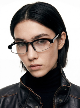 【七夕礼物】JINNNN CODE 多边形简约半框高级感太阳镜眼镜