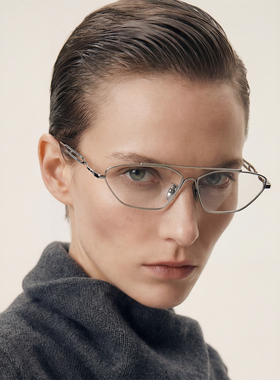 JINNNN多边形复古极简太阳眼镜