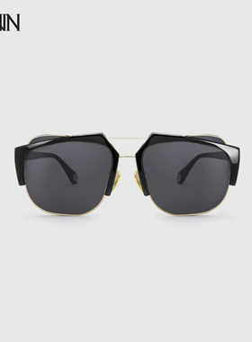 【七夕礼物】JINNNN AERO 飞行员式防紫外线平光太阳镜墨镜