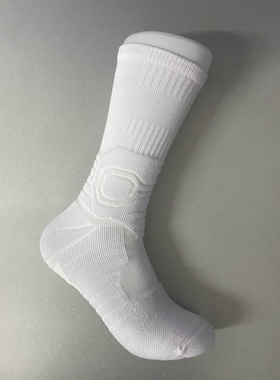 UZPO飞行加厚毛巾底篮球袜精英袜球员版防滑缓震高帮