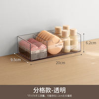 Lazy Corner Cosmetics Storage Box, desktop dressing table, skin care products storage box, Lipstick and Makeup brush drawer box thumbnail 7