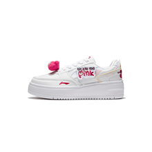 李宁迪士尼玩具总动员草莓熊板鞋