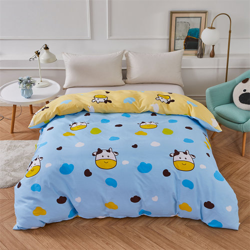 全棉被套单件儿童卡通学生宿舍120x150定做双人180x200x229x230cm