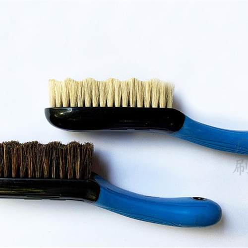 波浪文玩刷子软硬野猪鬃毛刷核桃金刚橄榄菩提清理保养工具