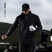 Monster Guardians男子户外三防高尔夫立领夹克弹力修身 运动外套