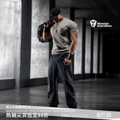 宽松运动休闲长裤 美式 Guardians勇士系列男子春夏弯刀裤 Monster