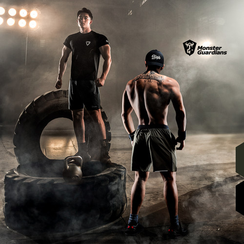 MSGD男子5英寸训练短裤