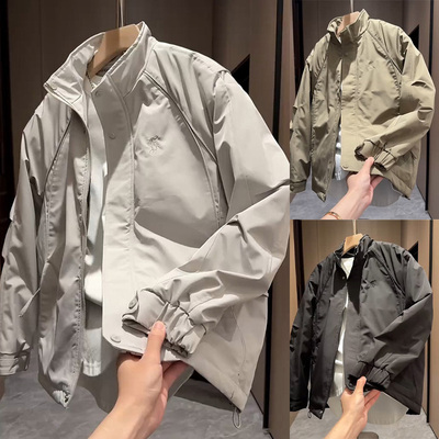 夹克休闲潮牌宽松二棉防风棉服