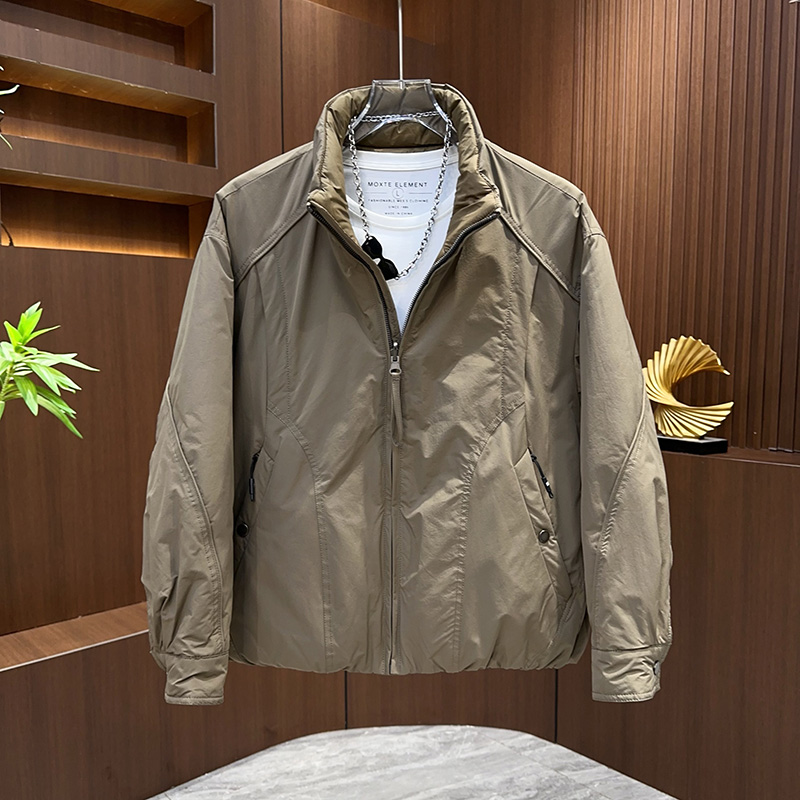 休闲百搭时尚宽松二棉夹克衫