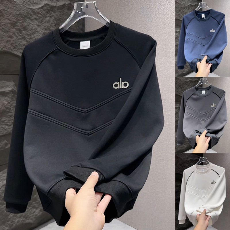 高级感字母印花加绒卫衣2025