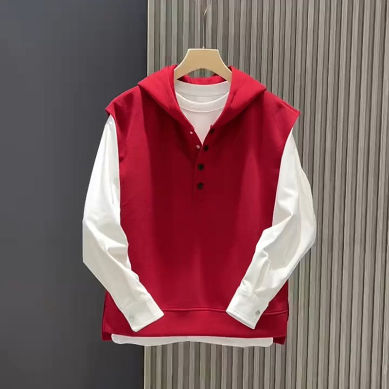 高级感潮牌休闲运动连帽卫衣EHW