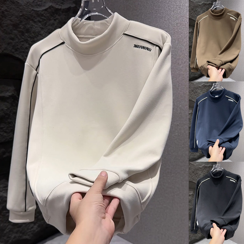 网红男士潮流休闲云朵绒保暖卫衣