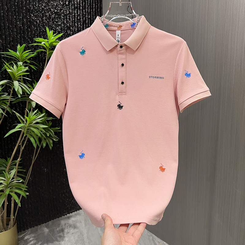 polo衫短袖男士时尚休闲潮流半袖
