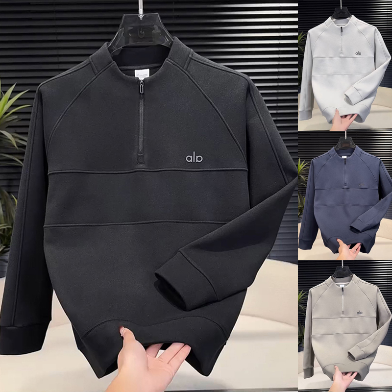 秋冬云朵绒网红爆款半拉链卫衣