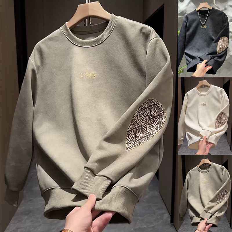 美式重工扎染复古卫衣男士