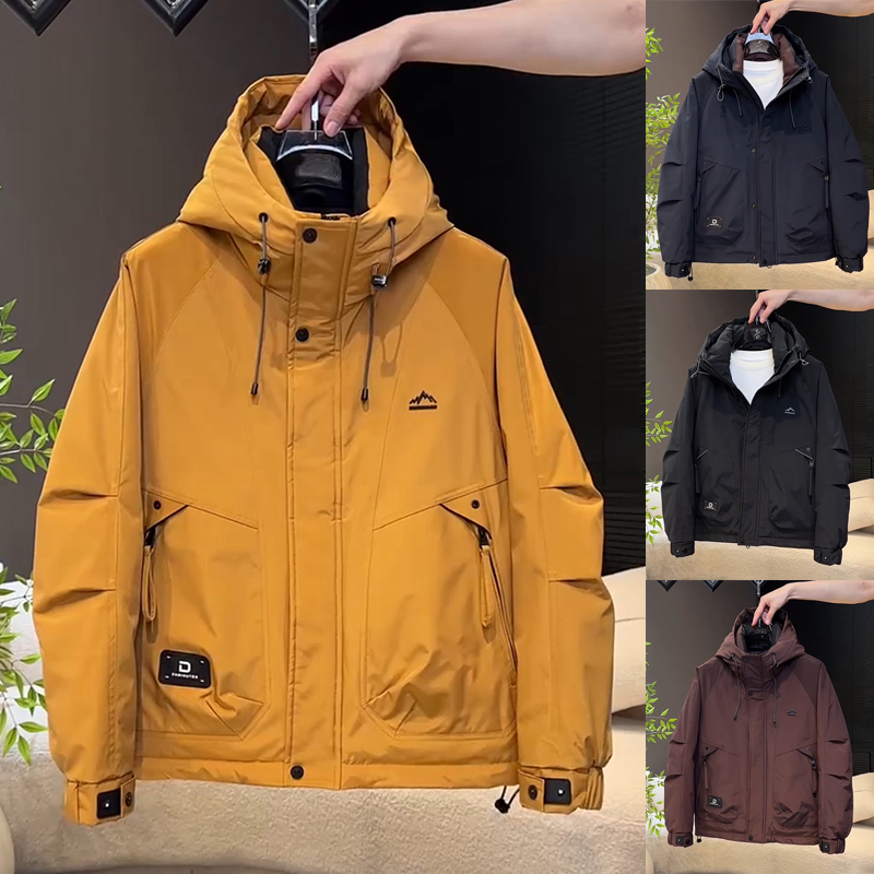 羽绒服男防风保暖加厚冬季外套