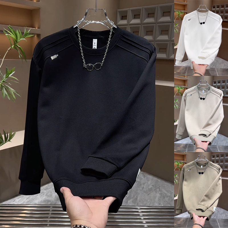 百搭T恤衫ins时尚加绒打底卫衣