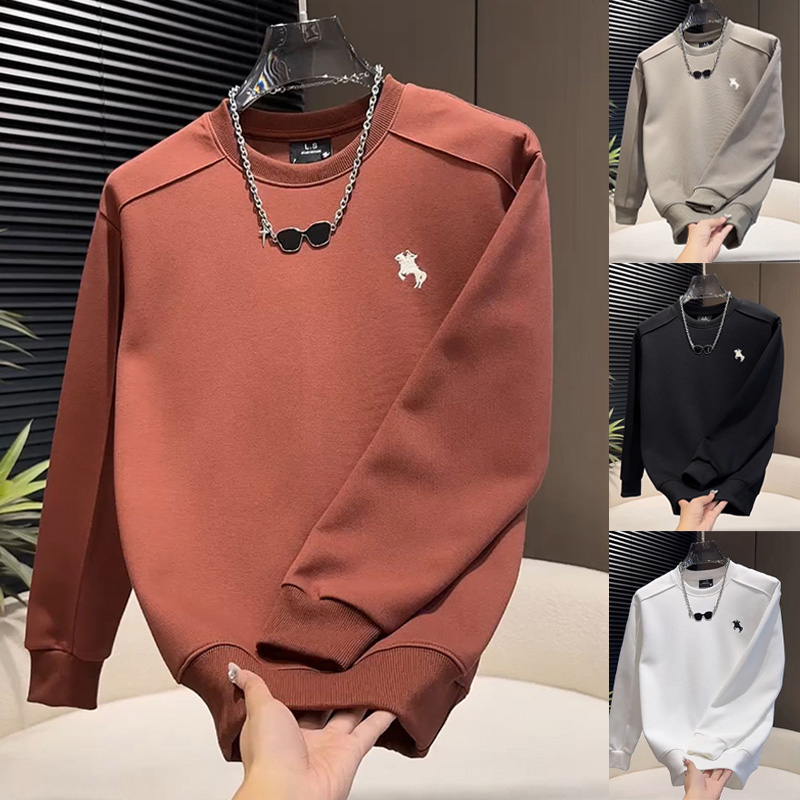 长袖T恤秋季打底衫潮牌圆领卫衣