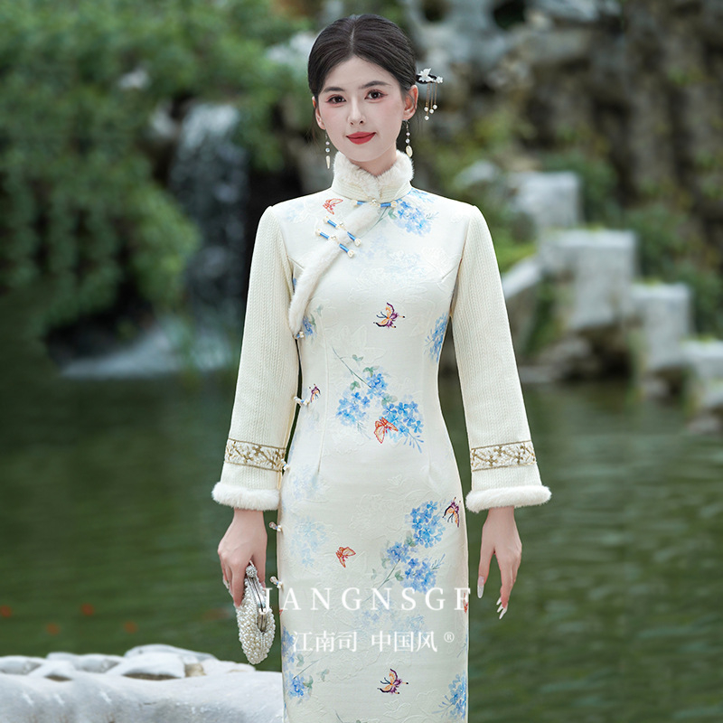 江南司造2025冬季旗袍
