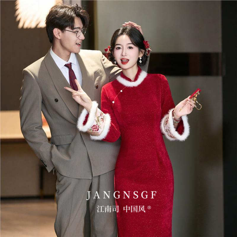 江南司造旗袍敬酒服00