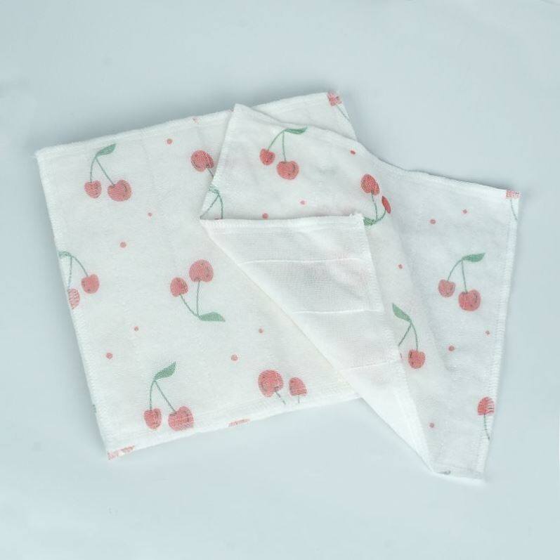 棉纱洗碗布薄款家庭超薄洗碗布抹布不沾油易清洗厨房纱布小方巾