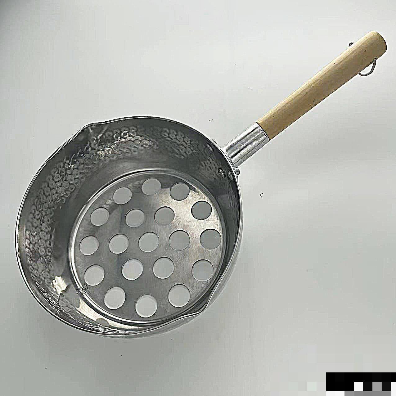 铝制大眼重庆手工酸辣粉红薯粉土豆苕宽粉大孔漏瓢勺漏瓢粉条工具