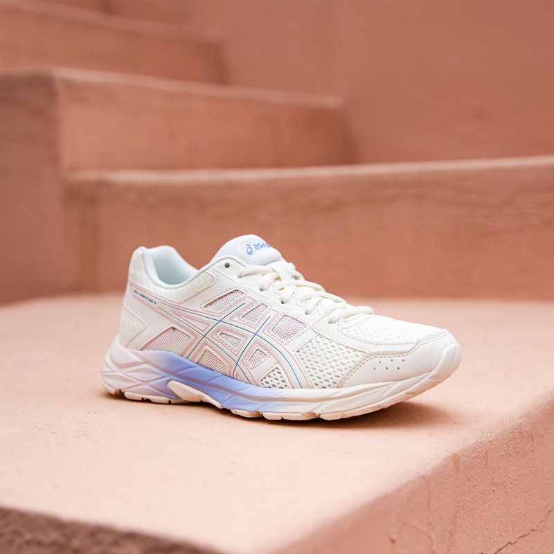 asics亚瑟士女子跑鞋渐变蓝色