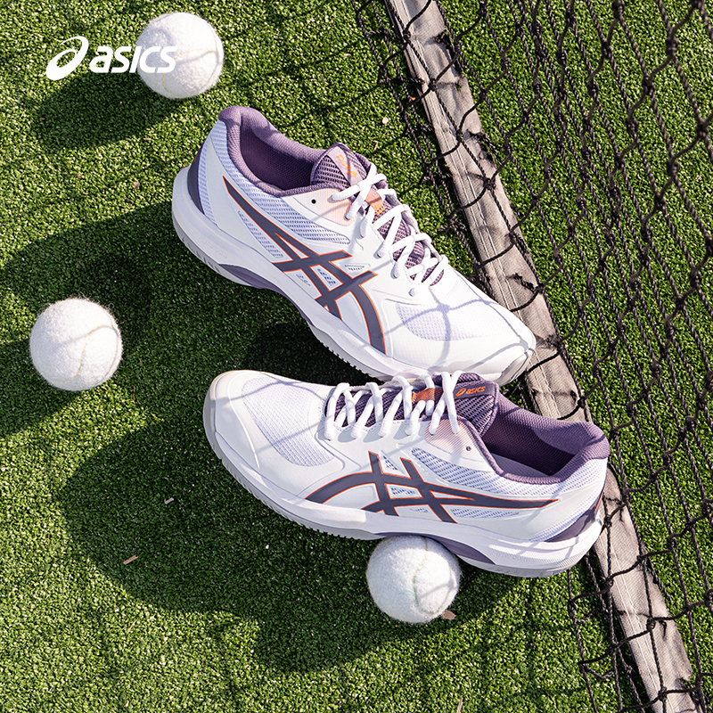 亚瑟士男子透气防滑网球鞋