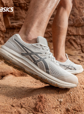 ASICS亚瑟士跑鞋男GEL-CONTEND 7缓震回弹透气运动鞋1011B730-300
