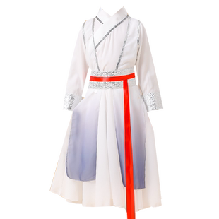 壮志少年行舞蹈服儿童国学汉服古典中国风少年志演出服扇子舞蹈服