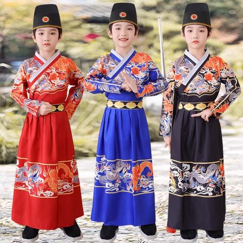 儿童中国舞古装朦朦鲨明制