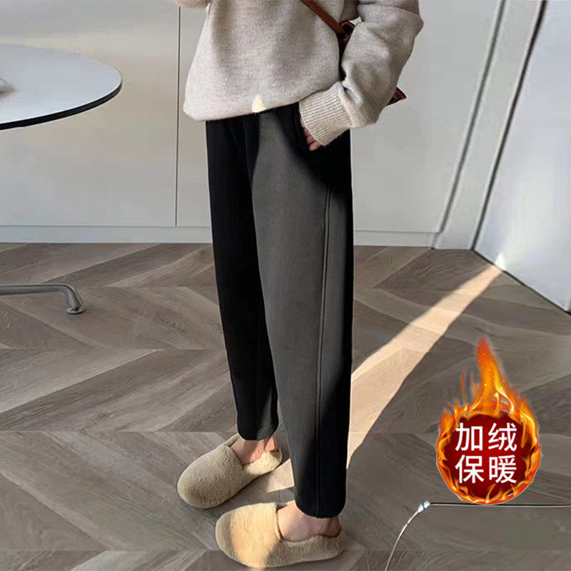 品牌折扣正品女装断码清仓特价不能退换哈伦裤女秋冬新款加绒加厚
