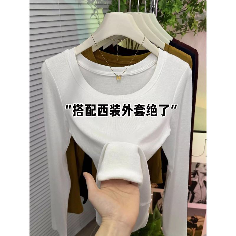 品牌折扣正品女装断码清仓特价不能退换酒红色打底衫女秋冬季新款