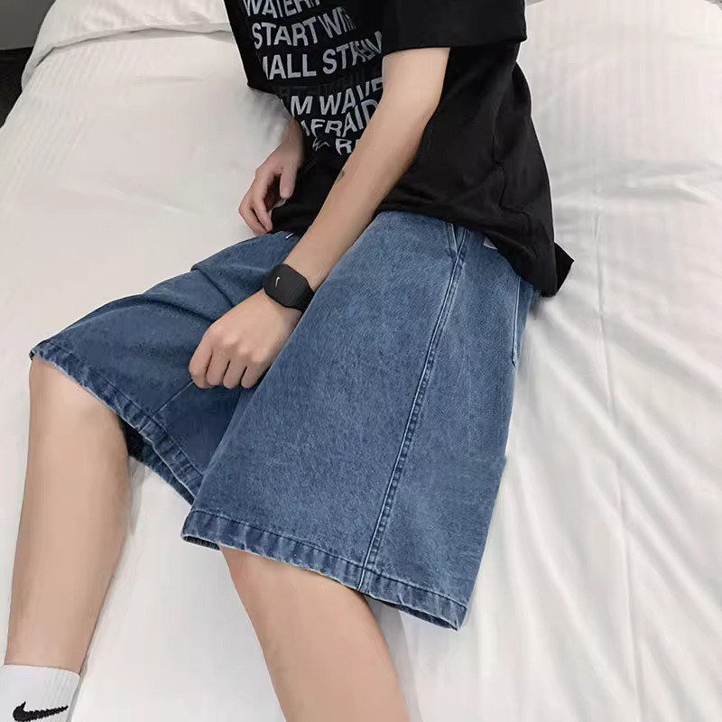 品牌正品女装衣服断码特价清仓 不接受退换-浅蓝色牛仔短裤女