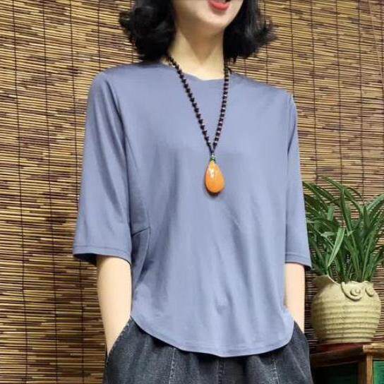 【品牌正品女装新品超级秒杀 不接受退换】圆领纯棉短袖T恤女2026