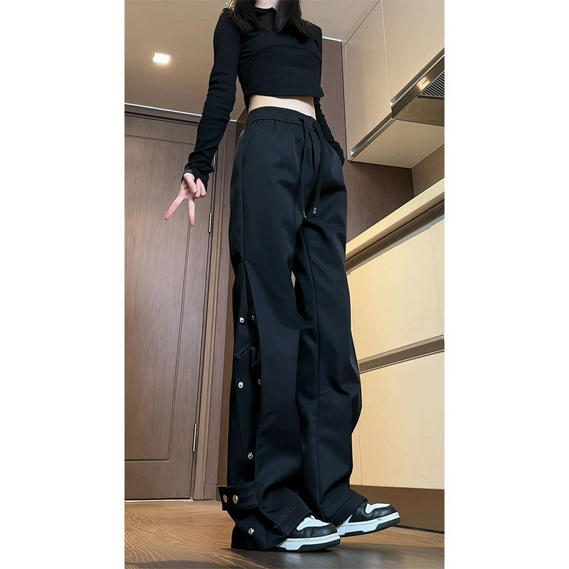品牌折扣正品女装断码清仓特价不能退换白色工装裤女秋冬东北滑雪