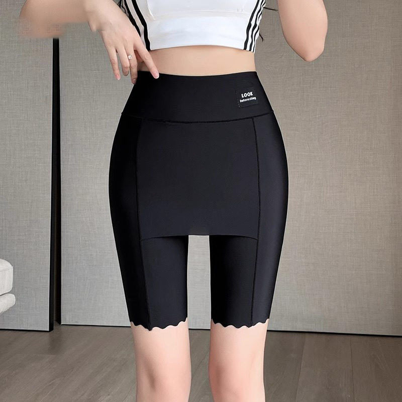品牌正品女装衣服断码特价清仓 不退换-冰丝遮挡三角区打底裤女夏