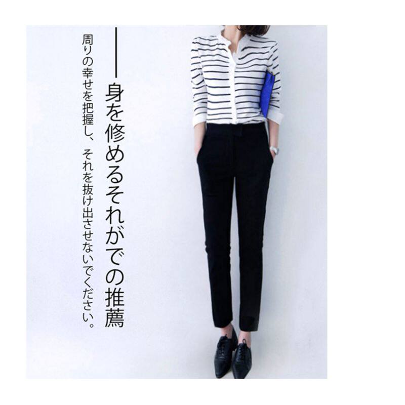 品牌折扣正品女装断码清仓特价不能退换灰色西装裤秋季新款职业