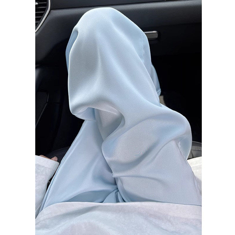 品牌折扣正品女装断码清仓特价不能退换蓝色阔腿裤女夏薄款宽松