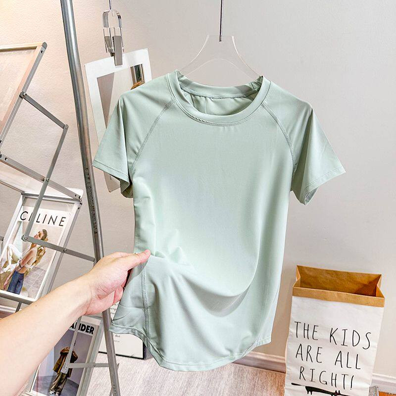 品牌折扣正品女装断码清仓特价不能退换运动品牌速干短袖T恤女夏