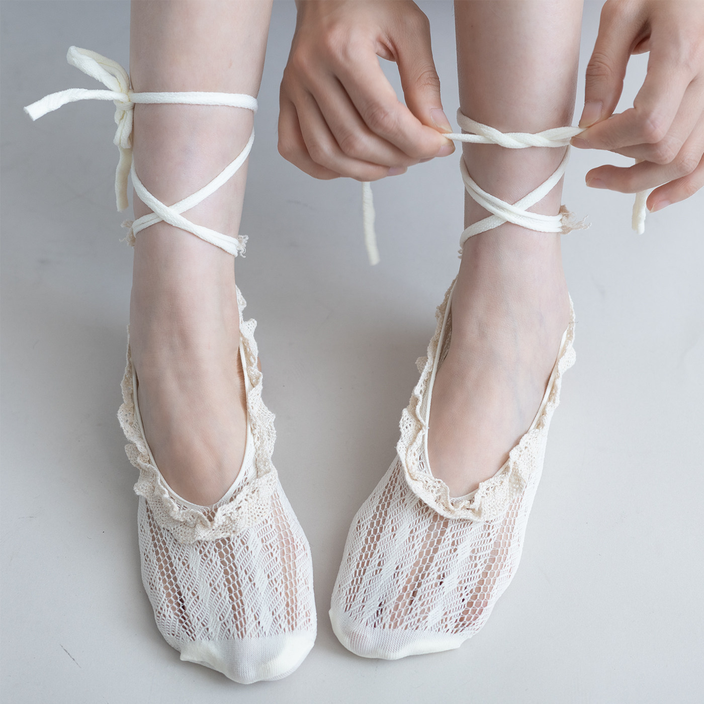 夜间教习室船袜女夏薄款洛丽塔蕾丝花边绑带漏跟短袜米色浅口袜子,女士内衣/男士内衣/家居服,船袜,淘宝优惠券,粉丝福利购,淘宝优惠卷