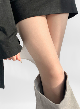 夜间教习室灰色丝袜女款春款性感辣妹连裤袜子春秋超薄隐形0d灰丝