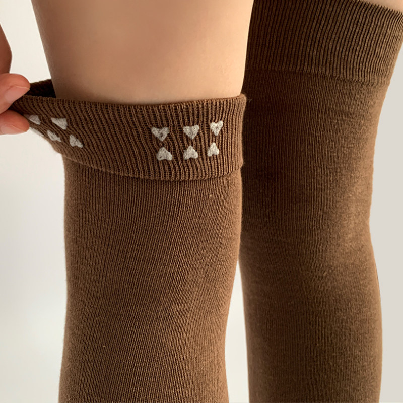 夜间教习室过膝长筒袜女春秋款防滑拼接咖色加长拼色灰色高筒袜子,女士内衣/男士内衣/家居服,长筒袜,淘宝优惠券,粉丝福利购,淘宝优惠卷