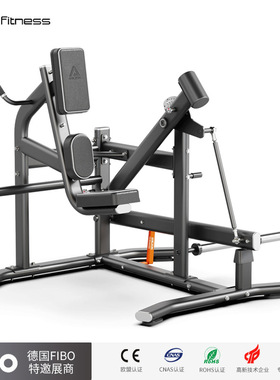 多功能钟摆式深蹲训练器健身房商用腿部训练器材跪姿腿钟摆训练器