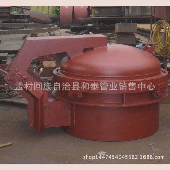 厂家直销不锈钢气动投料口 气动人孔 排渣门排渣口旋转 快开盲板